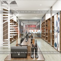 Thiết kế shop thời trang Pierre Cardin - Gò Vấp